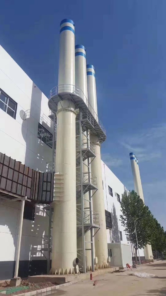 中国铁烟囱安装施工方案